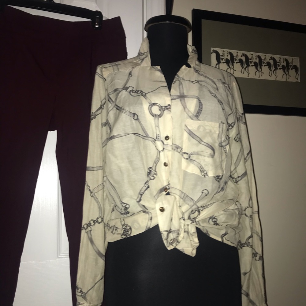 Zara Equestrian Blouse!